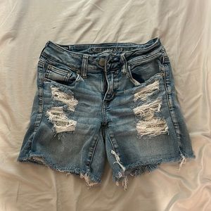 american eagle jean shorts